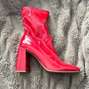 Red Heeled Boots 🤍